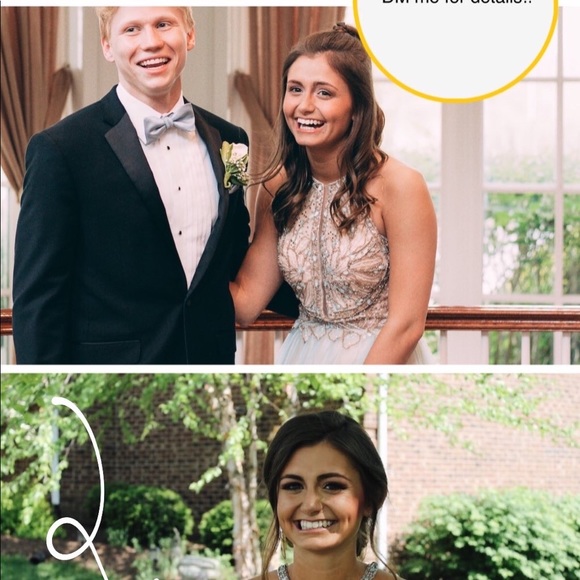 David’s Bridal princess prom dress - Picture 3 of 3